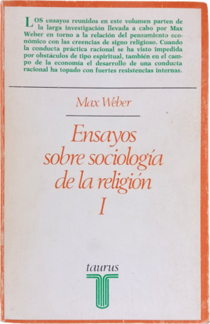 Ensayos sobre sociología de la religión I